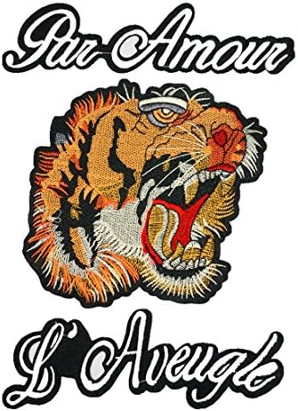 Tiger DIY Applique Embroidered Sew on Patch