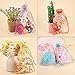 PH PandaHall 5x7 Inch Heart Printed Organza Bags 100pcs Golden Gift Bags Jewelry Pouch Bag Organza Mesh Sheer Drawstring Bag Wedding Favors for Mother Festival Christmas
