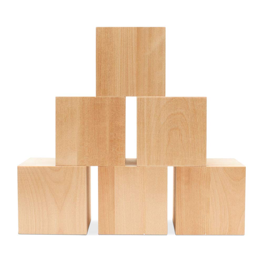 Lot de 35 cubes en bois non traité - 30 mm - Petits cubes en bois vierges - Pour bricolage, peinture, artisanat, décoration, chiffres Lot de 35 cubes en bois non traité - 30 mm - Petits cubes en bois vierges - Pour bricolage, peinture, artisanat, décoration, chiffres