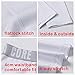 saraca core Men’s Compression Pants Sports Baselayer Running Workout Active Tights Yoga Leggings UPF 50+ Ｗhite