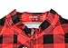 WOSAWE Men's Plaid Cycling Jersey Short Sleeves Printed Bike Shirts