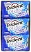 Trident White Sugar Free Gum (Sparkling Mint with Micro Crystals, 16 Piece, 9 Pack)