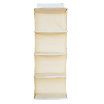 Amazon.com: The G.U.S No-Sag Hanging Essential 4-Shelf Closet ... Amazon.com: The G.U.S No-Sag Hanging Essential 4-Shelf Closet ...