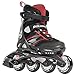 Rollerblade Spitfire JR XT 2016 Kids Skate, Black/Red, Adjustable (5 to 8)