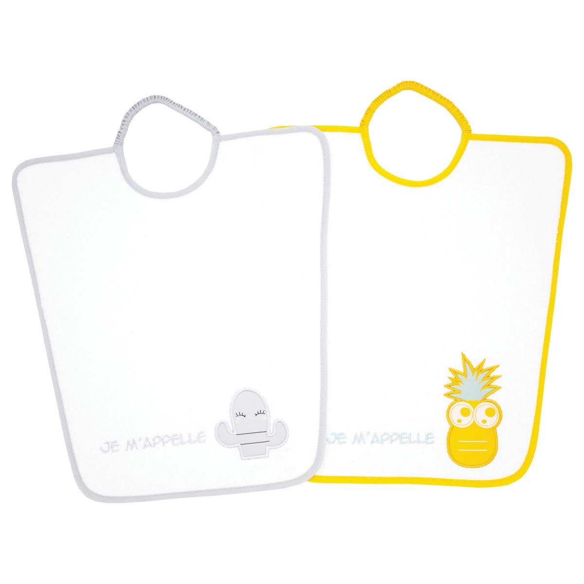 BabyCalin Set of 2 Bibs Kindergarten