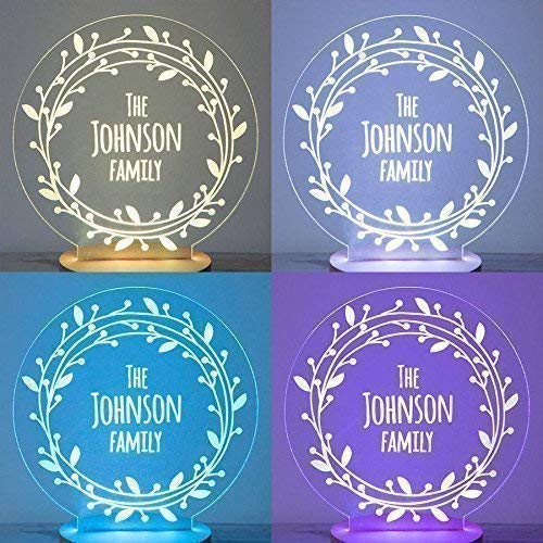 personalised childrens night lights