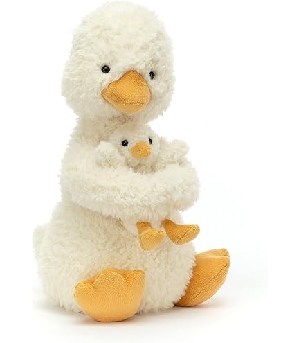 Amazon.com: Jellycat Bashful Duckling Stuffed Animal, Medium 12