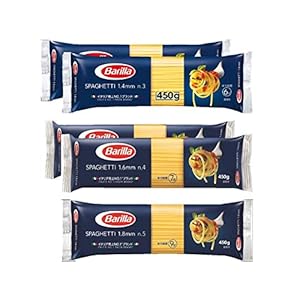【Amazon.co.jp限定】 Barilla ロングパスタ 食べ比べセット [正規輸入品] 3種5袋アソート 【セット買い】