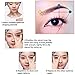 KINGMAS 24 pcs Eyebrow Stencils Reusable Eyebrow Drawing Guide Card Brow Shaping Template DIY Makeup Tools