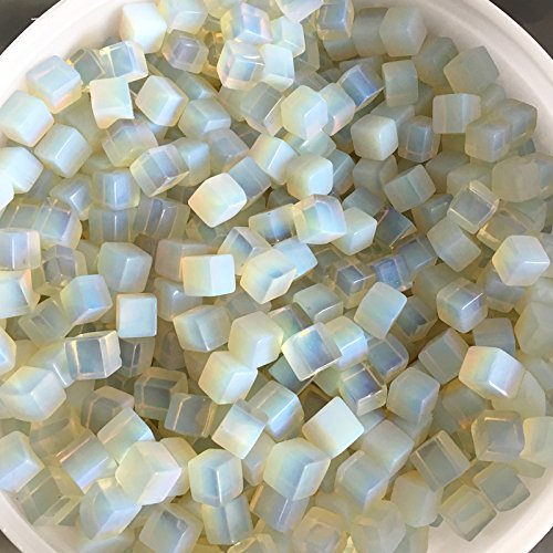 Natural square opal Tumbled Stones Crystals and minerals Aquarium flowerpot decoration