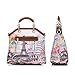 Realer Women's Handbags Purse Tote Bags Female Crossbody Bags 3 Pcs Shoulder Bags Top-Handle Handbag PU Leather Set