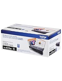Brother Impresora tn433bk High Yield toner retail embalaje, Negro