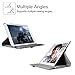 Fintie iPad mini 1/2/3 Case - 360 Degree Rotating Stand Case Cover with Auto Sleep / Wake Feature for Apple iPad mini 1 / iPad mini 2 / iPad mini 3, Blossom