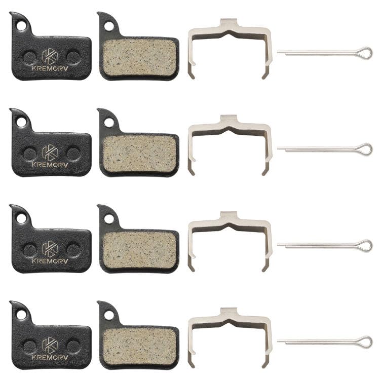 KREMORV 4 Pairs Bike Disc Brake Pads for SRAM AVID Level TLM Ultimate Rival Red Force HRD