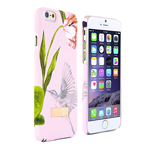 Ted Baker AW15 Collection, Soft Feel Back Shell Apple iPhone 6S Cover Bird Design Fashion Branded Case For iPhone 6S, Official Ted AW15 Collection Case For iPhone 6S / 6 - Dobos - Nude