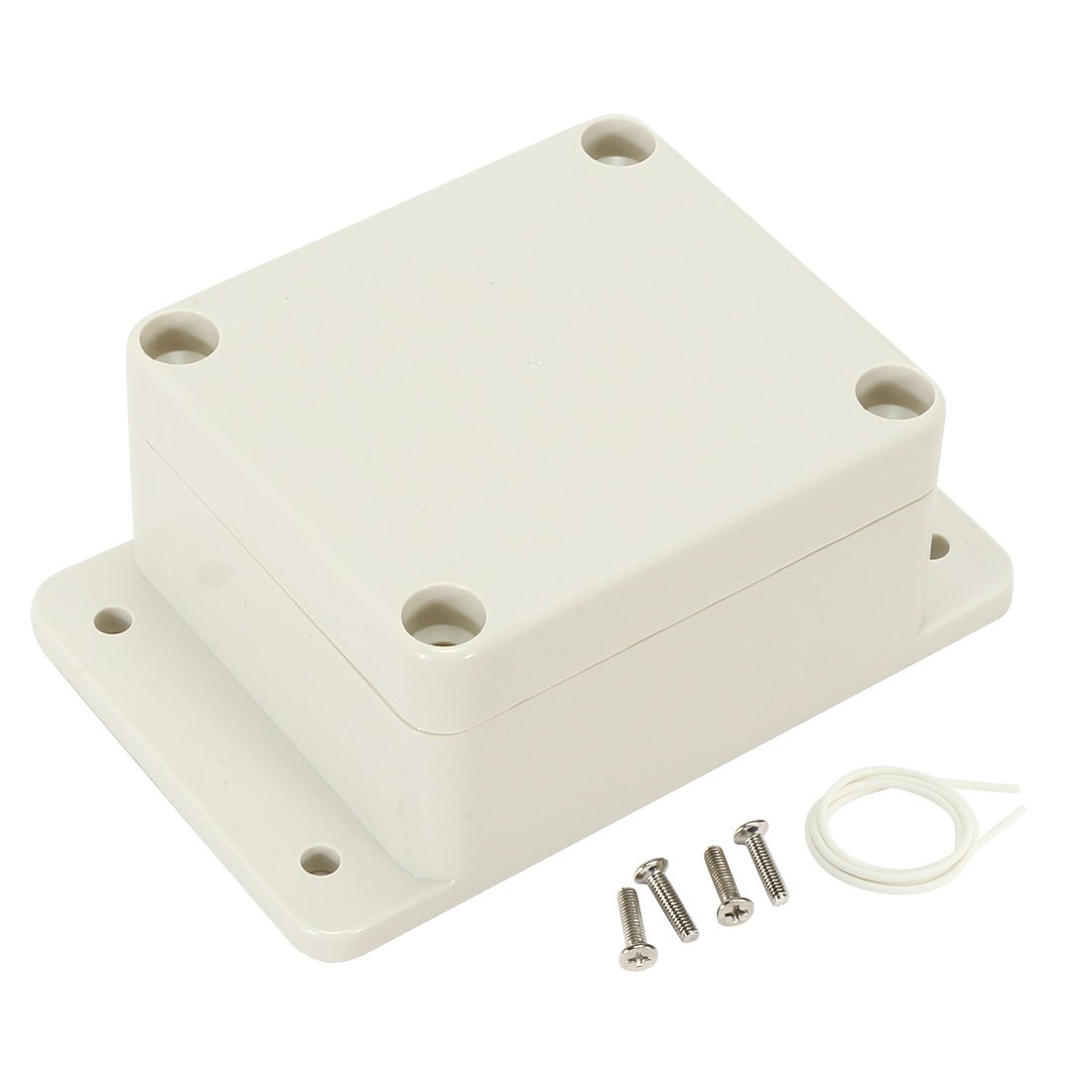 Sourcingmap 2.48"x2.28"x1.37"(63mmx58mmx35mm) ABS Junction Box Universal Electric Project Enclosure w Fixed Ear