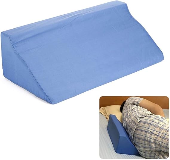 Bed Wedge Pillow with Memory Foam Top Best for Sleeping, Acid Reflux