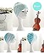 YOOKOON Simple And Elegance Length PU Waterproof Lace Water Swimming Bathing Blue Cap for long hair Women Adult