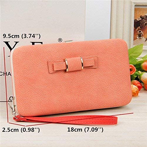 getko with device women's leather wallet(blue)