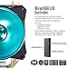 Cooler Master MasterAir MA410P RGB CPU Air Cooler, Aluminum Fins, MF120R RGB Lighting Fan, 4 Copper Direct Contact Heat Pipes for AMD Ryzen/Intel LGA1151