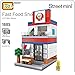 LOZ Mini Block Street Mini Series Fast Food restaurant 1605
