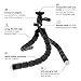 Flexible Tripod with Bluetooth Remote and Phone Mount Holder for iPhone, Cell Phone, any Smartphone, DSLR, GoPro Camera by Need4Pro