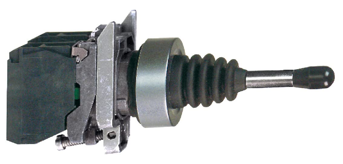 Schneider Electric joystick controller Ø22 2-direction spring return 1NO per direction