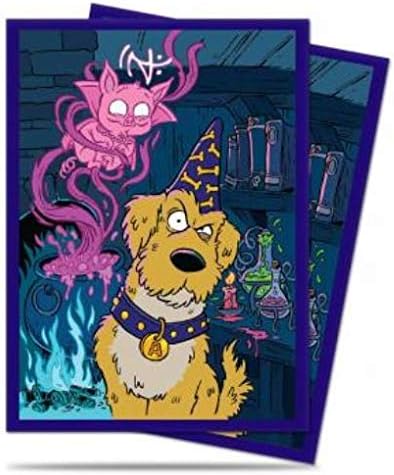 C Ultra Pro Standard Sleeves - Epic Spell Wars Abraca-Labrador (100 Sleeves), Clear, Medium