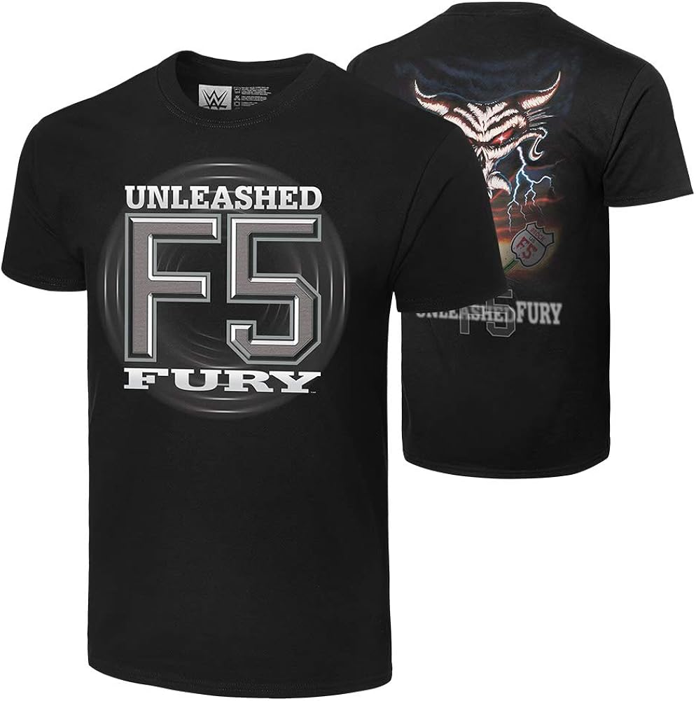 WWE Brock Lesnar F5 Unleashed Fury Retro T-Shirt