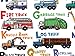 The Official Good Glue A to Z Guide to Trucks Poster