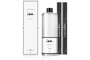 396 st. Reed Diffuser Oil Refill, Peony(Also Known as Lovely Peony), 16.9oz(500ml), 10 Fiber Reed Sticks/Home Fragrance, Scented Oil Refills, Oils for Reed Diffuser, Home Décor