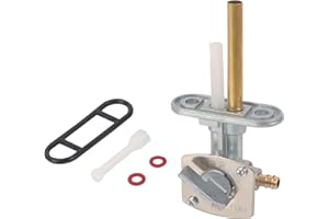 VROOM RIDER Fuel Valve Petcock Shut Off Tank Switch Fits For Yamaha TTR 90 125 225 230 250 Bear Tracker 250 Big Bear 250 350 400 warrior 350 fit for Kawasaki Bayou 300 fit for Suzuki Quadsport 400 1