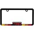 CHROMA 042616 Racing Development TRD Black Metal License Plate Frame compatable with Toyota