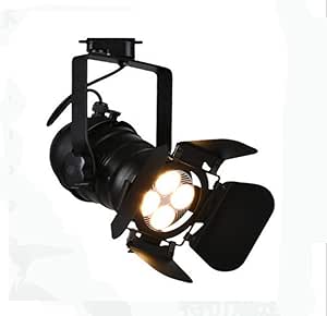 WIVION Luz de Techo Semi rasante Vintage, luz de Techo LED Ajustable