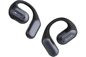 OICGOO Open Ear Headphones, Bluetooth 5.3 Open Earbuds with Earhooks, Built-in Mic, 32HRS Playtime with Digital Display, IPX7 Waterproof for Workouts and Running