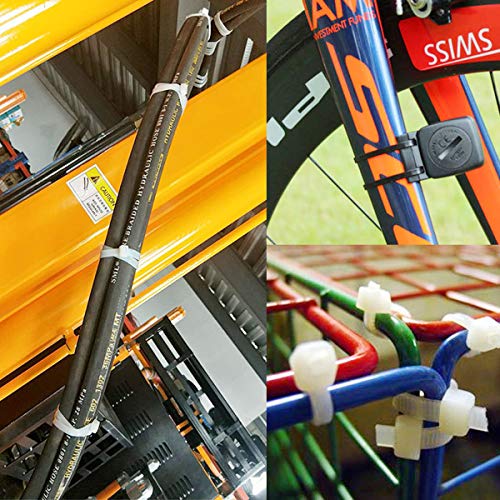 120lb Zip Ties Heavy Duty, 16" x 0.3" Ultra Strong Black Plastic Tie Wraps, Superior Tensile