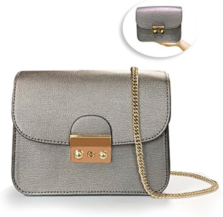 Leather Chain Shoulder Bag Fashion Mini Evening Bag Wedding Party Handbag Classic Clutch for Women Girls