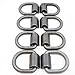 Red Hound Auto Qty 8 Flatbed Truck Trailer Cargo Tiedown Weld-On D-Ring 1/2 Inches Anchor Tie Down Point