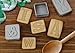 Genuine Fred LETTER PRESSED Type-Style Cookie Cutter/Stampers, Set of 28
