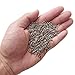 Axe Sickle Mini Metal Screw Eye Pins Hooks 18mm x 5mm for Arts & Crafts Project, DIY Jewelry Making, Silver 500 Pcs