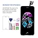 For iPhone 6 Screen Replacement With Home Button - MAFIX Full Pre-assembly LCD Display Digitizer Touch Screen Kit Include Repair Tools & Screen Protector, Black