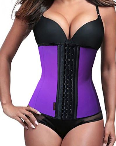 Liangxing Women's Latex Waist Trainer Corset for Weight Loss Body Shaper XS-6XL 4 clolor