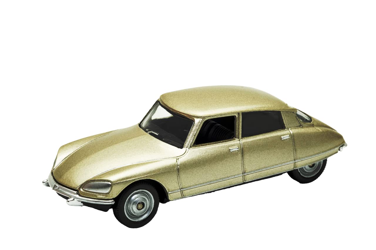 OPO 10 - Miniature car 3 inches (approximately 8 cms) CITROEN DS 23 1973 gray - Welly 52381W