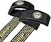 US Muscle Division Weight Lifting Straps with Neoprene Wrist Support Padding - Double Stitched Industrial Strength + MAX Grip Sticky Pads - Gym Wraps for Bodybuilding, Weight Lifting + Gym Guarantee