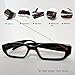 LDPmade Spy Camera Glasses Hidden Full HD 1080P 8G Eyeglasses Camcorder with Video Taking of Spectacles Inspection for Halloween