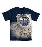 Nasa Face Mask Photo Adult T-Shirt
