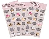 GUND Pusheen 18 Sticker Sheet 3Pack