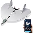 POWERUP 4.0 The Next-Generation Smartphone Controlled Paper Airplane Kit, RC Controlled. Easy to Fly with Autopilot & Gyro Stabilizer. for Hobbyists, Pilots, Tinkerers.
