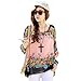 HP95(TM) Women's Bohemian Style Batwing Sleeve Chiffon Beach Loose Shirt (C)