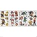 Paw Patrol Figures Wall Decals Zuma Rocky Skye Chase Marshall Rubble Stickers
